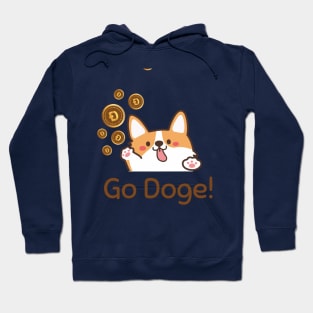 Go Dogecoin Hoodie